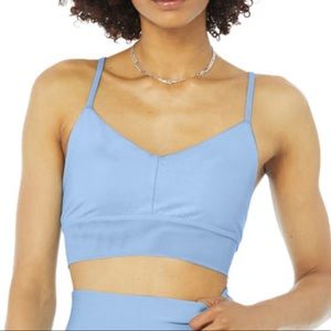 Alo yoga LAVISH BRA Blue Sky’s